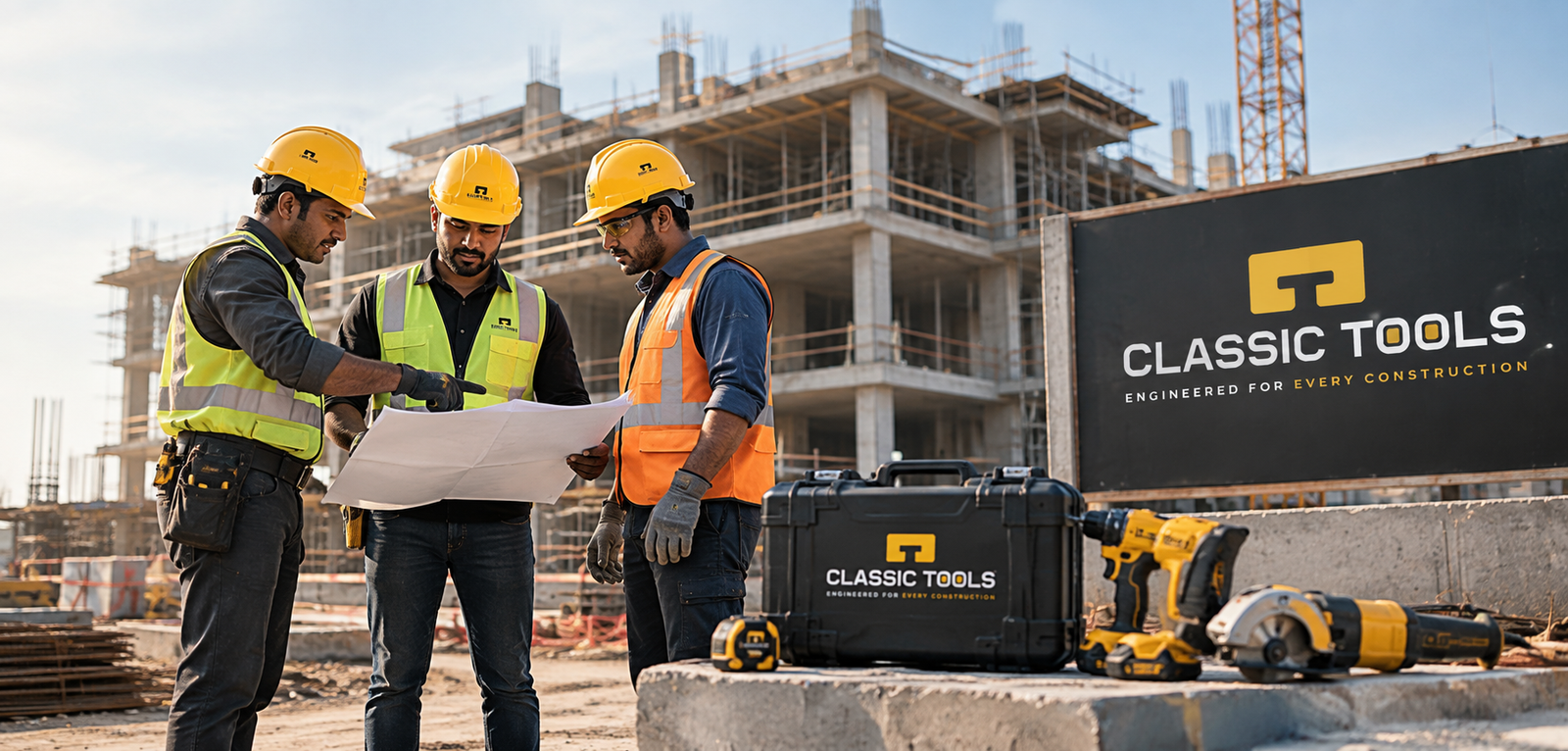 Classic Tool professionals and equipment